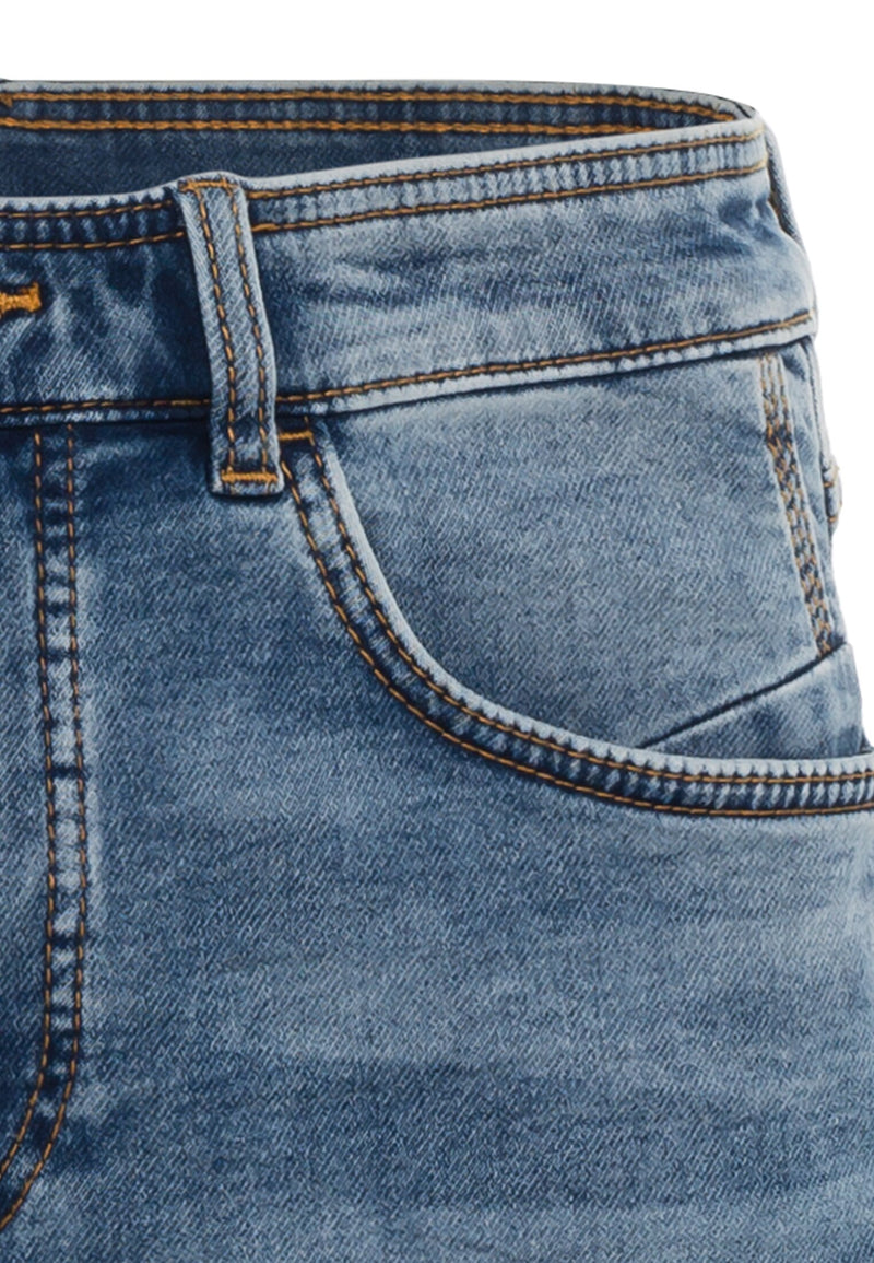 fleXXXactive® Jeans Shorts Slim Fit