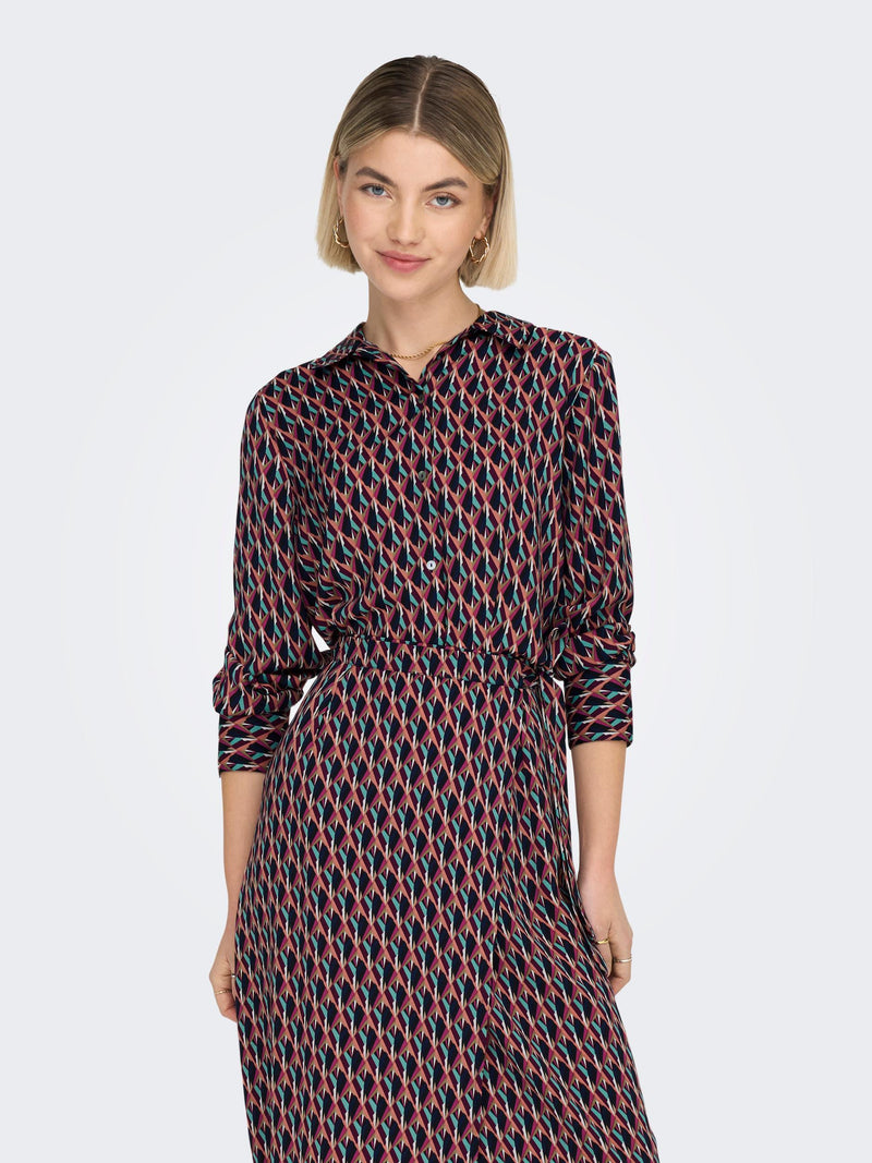 ONLJENNY L/S LOOSE SHIRT PTM