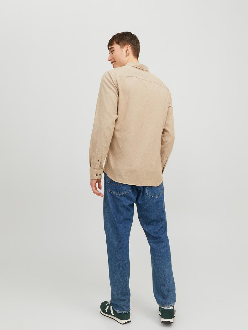 JJECLASSIC MELANGE SHIRT LS SN