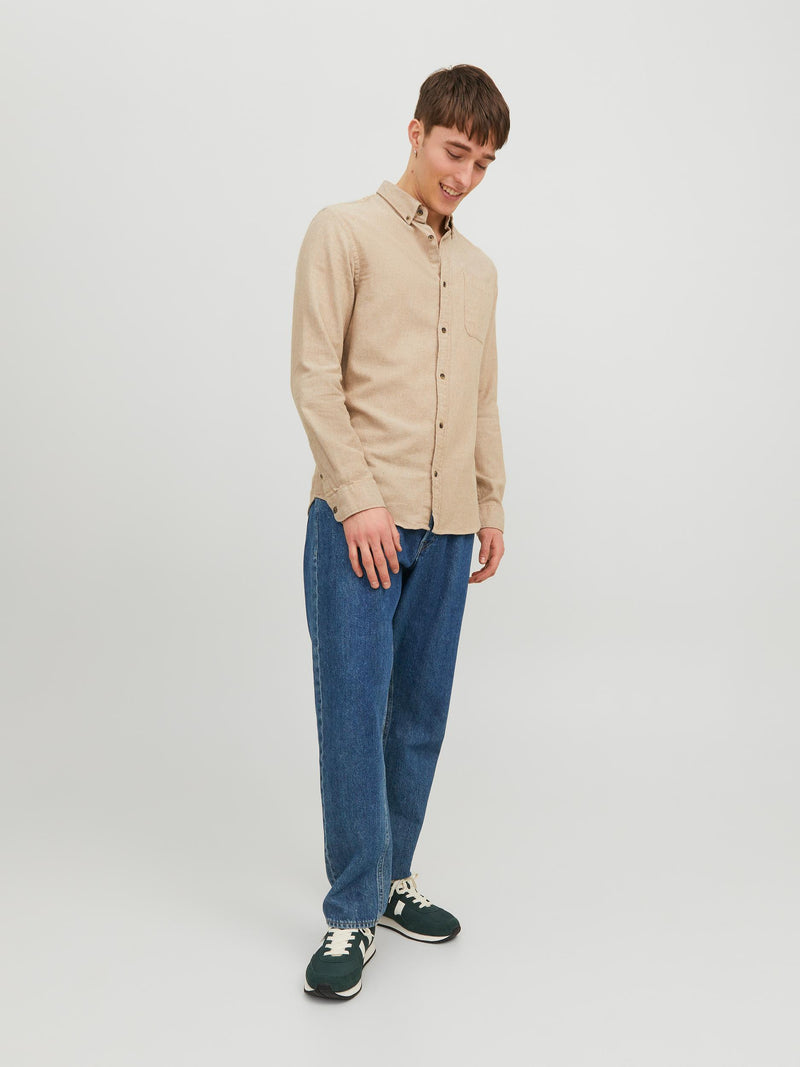 JJECLASSIC MELANGE SHIRT LS SN