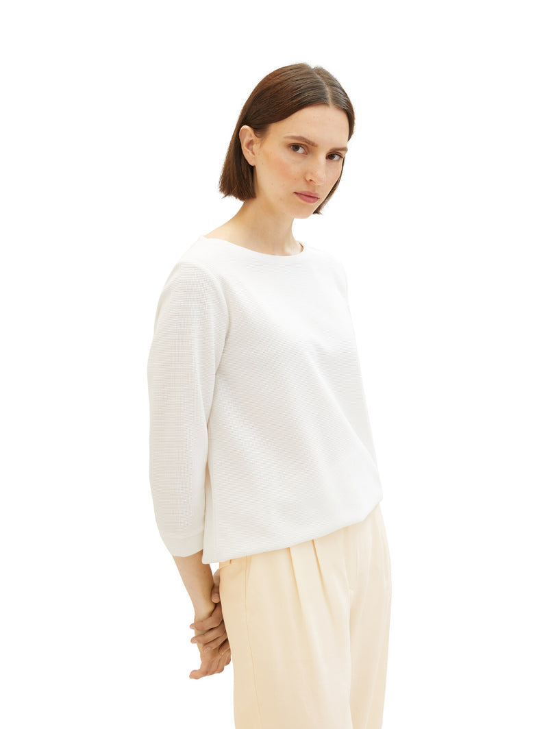 T-Shirt mit Knöpfen