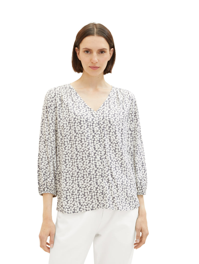 Bluse mit Print