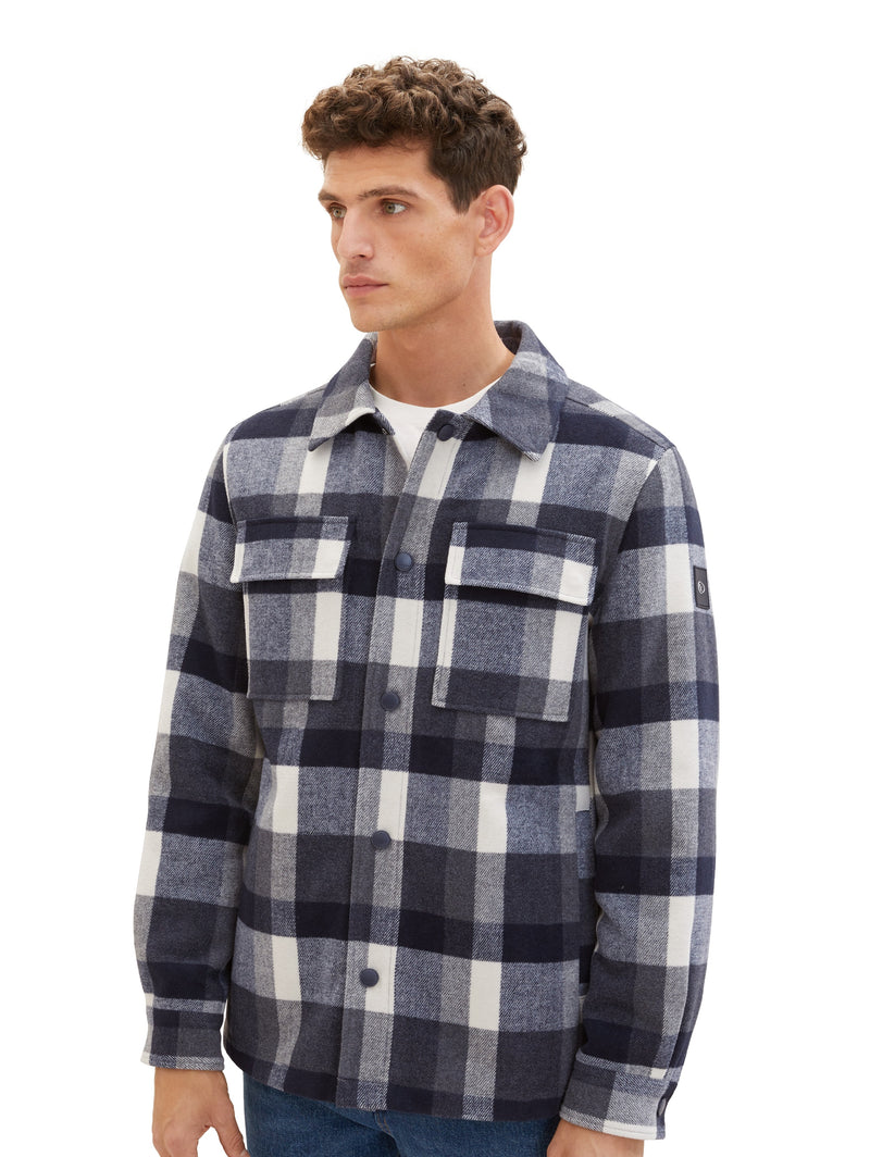 Hemdjacke mit Karomuster