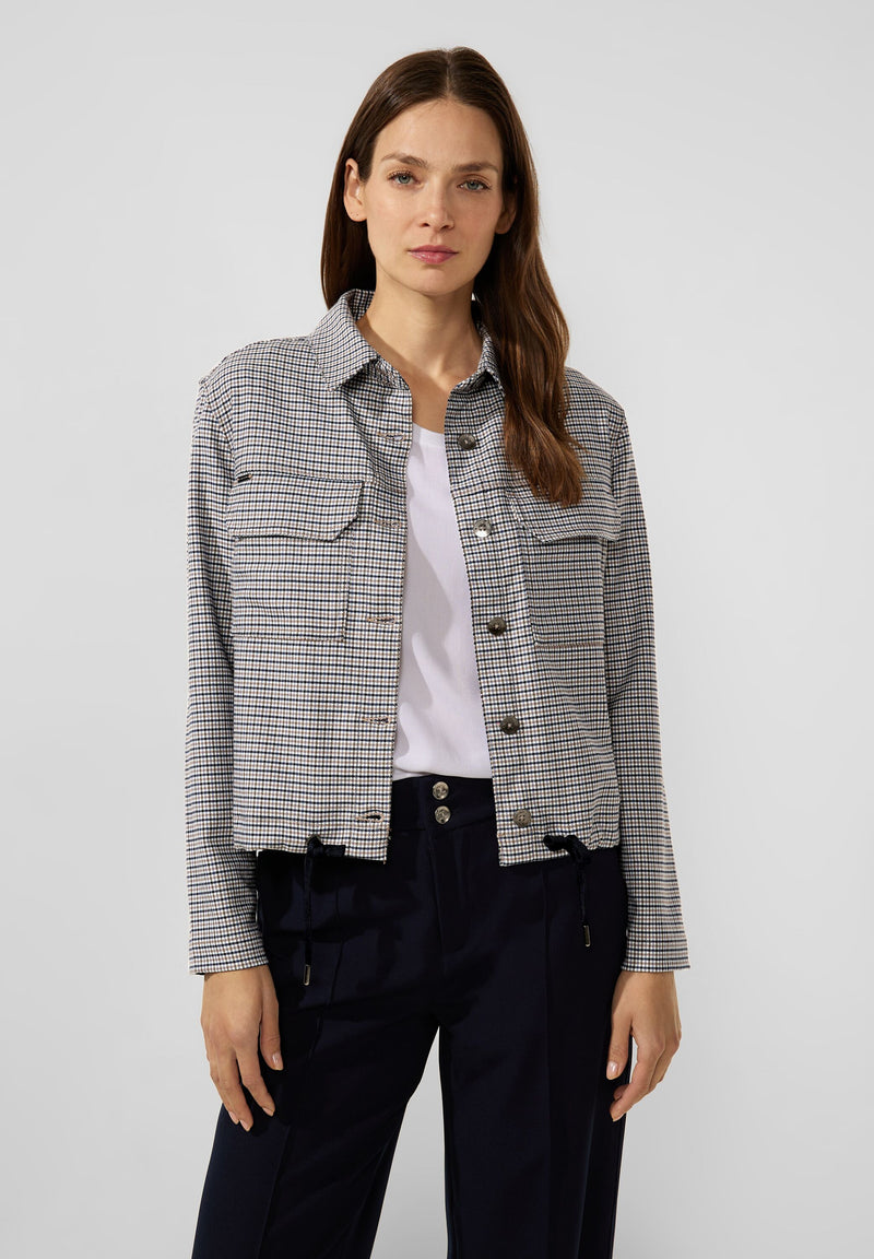 Karojacke mit Tunnelzugband