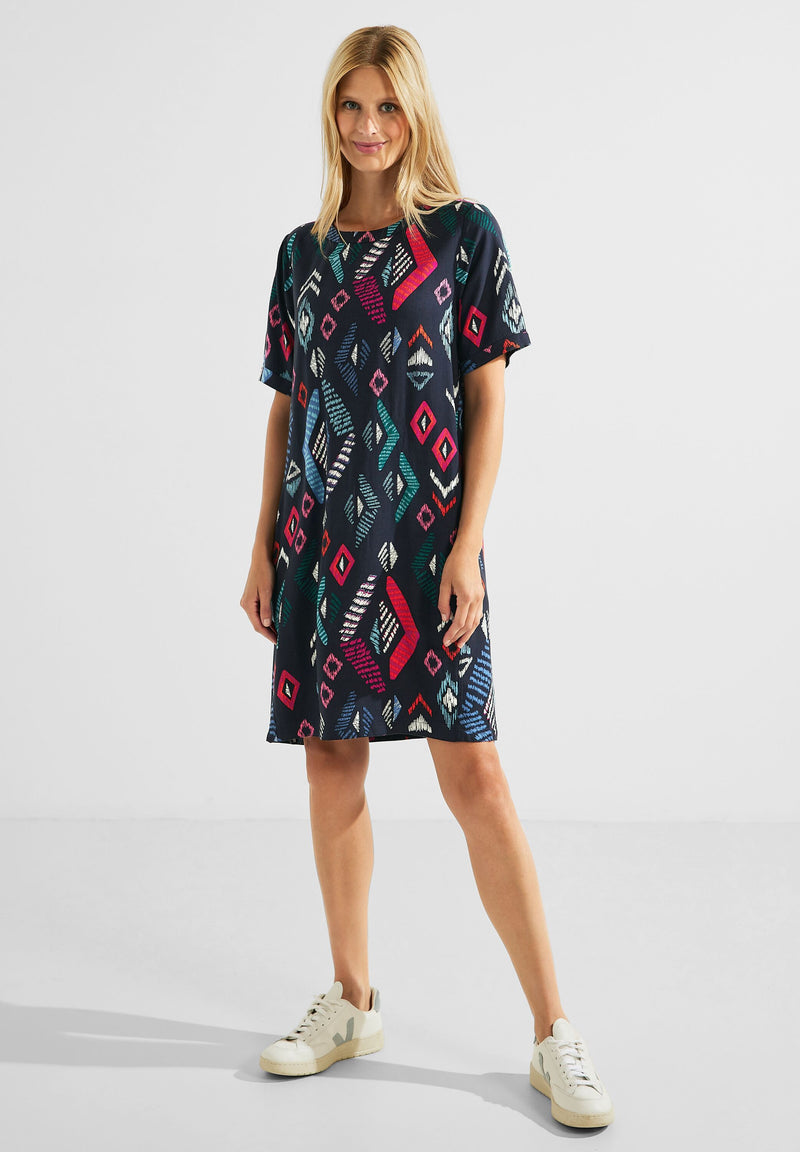 Kleid mit Alloverprint