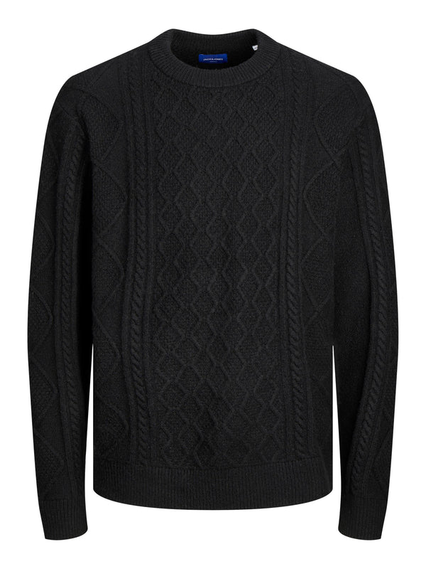 JORVILLERAY CABLE KNIT CREW NECK