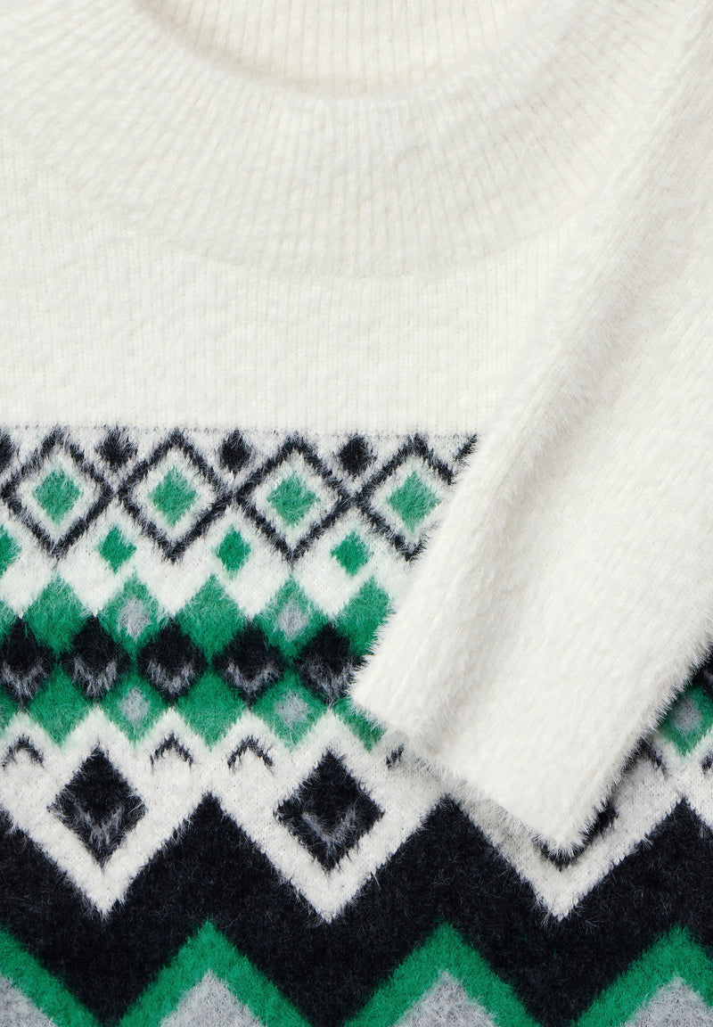 Cosy Norweger Pullover